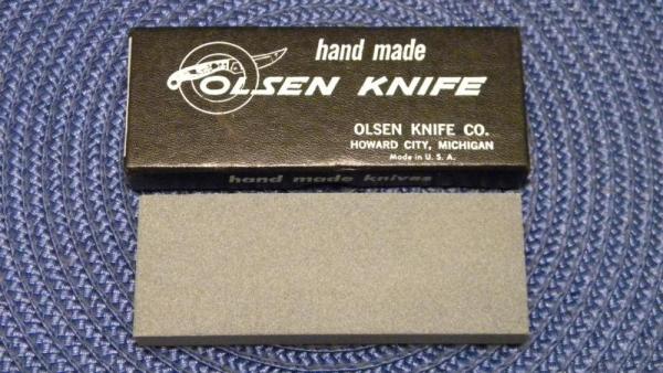 Olsen Knife Co. Howard City, Michigan USA Knife Sharpening Stone - NIB Olsen Knife Co. Howard City, Michigan USA Knife Sharpening Stone - NIB