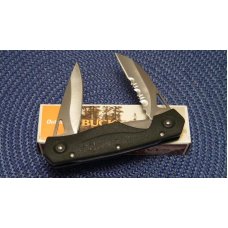 Buck Japan B275-BK-0 Black Wharncliffe 2 Blade Dual Linerlock Knife - NIB Buck Japan B275-BK-0 Black Wharncliffe 2 Blade Dual Linerlock Knife - NIB