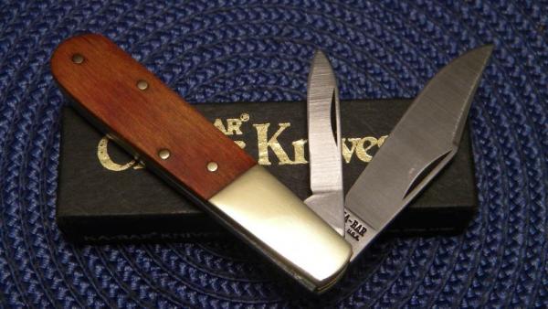 Ka-Bar 1014 USA Wood Barlow Knife - NIB Ka-Bar 1014 USA Wood Barlow Knife - NIB