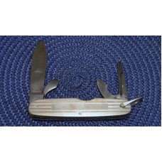 Utica Cutlery Co. Utica, NY Made in USA J. & C.N. Co. Metal Advertising Utility Knife