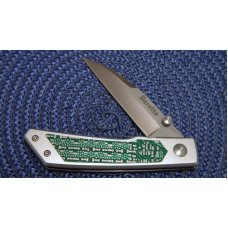 Beretta Seki Japan VG-10 Circuit Board Electra Folding Linerlock Wharncliffe Knife - NIB Beretta Seki Japan VG-10 Circuit Board Electra Folding Linerlock Wharncliffe Knife - NIB