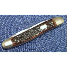 Winchester Germany Bone Muskrat Knife c.1970's Winchester Germany Bone Muskrat Knife c.1970's