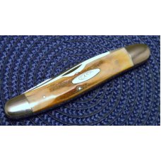 Case XX Stainless USA 2 Dot (1978) Stag Red Etch SSP Muskrat Knife Case XX Stainless USA 2 Dot (1978) Stag Red Etch SSP Muskrat Knife