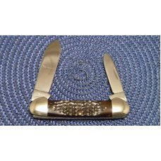 Case XX USA 1976 Bone 62131 The Carolina Butter Bean Canoe Knife Case XX USA 1976 Bone 62131 The Carolina Butter Bean Canoe Knife