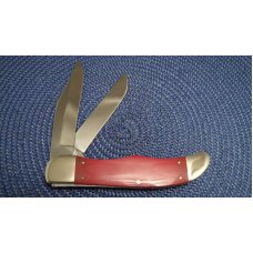 Case XX USA 2005 Red Micarta 10265 SS Ruger Folding Hunter Knife & Pouch - NIB Case XX USA 2005 Red Micarta 10265 SS Ruger Folding Hunter Knife & Pouch - NIB