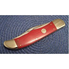 Case XX USA 2005 Red Micarta 10265 SS Ruger Folding Hunter Knife & Pouch - NIB Case XX USA 2005 Red Micarta 10265 SS Ruger Folding Hunter Knife & Pouch - NIB