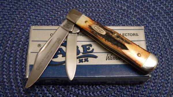 Case XX USA 1989 Stag 5225 1/2 SS 1889-1989 Tested Centennial Little Coke Bottle Knife - NIB Case XX USA 1989 Stag 5225 1/2 SS 1889-1989 Tested Centennial Little Coke Bottle Knife - NIB