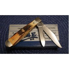 Case XX USA 1989 Stag 5225 1/2 SS 1889-1989 Tested Centennial Little Coke Bottle Knife - NIB Case XX USA 1989 Stag 5225 1/2 SS 1889-1989 Tested Centennial Little Coke Bottle Knife - NIB