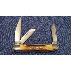 Case XX Stainless USA 4 Dot (1976) Stag 5347 HP SSP Razor Edge Stockman Knife Case XX Stainless USA 4 Dot (1976) Stag 5347 HP SSP Razor Edge Stockman Knife