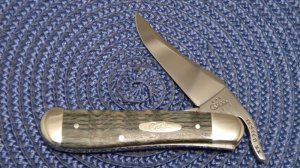 Case XX USA 2003 Exotic Wood 71953 L SS Russlock Knife