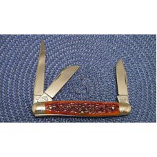 Robeson Mastercraft USA (by Queen Cut. Co.) Bone Stockman Knife Robeson Mastercraft USA (by Queen Cut. Co.) Bone Stockman Knife