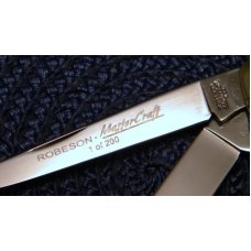 Robeson Mastercraft USA (by Queen Cut. Co.) Bone Stockman Knife Robeson Mastercraft USA (by Queen Cut. Co.) Bone Stockman Knife