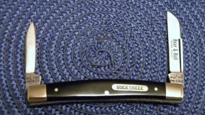 Bear & Bull Hand Made Solingen Germany Buck Creek Black Congress Knife