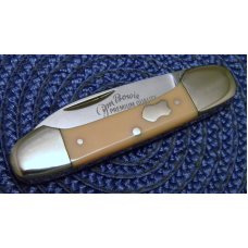 Jim Bowie (German Eye) Premium Quality Hand Made Germany Yellow Mini Canoe Knife