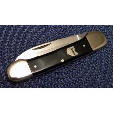 German Eye 3 Eye Premium Quality Hammer Forged Solingen Germany Black Canoe Knife German Eye 3 Eye Premium Quality Hammer Forged Solingen Germany Black Canoe Knife