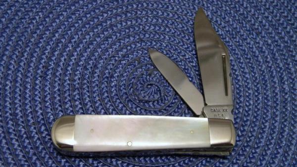 Case XX USA 6 Dot (1974) Pearl 6231 1/2 Customized Jack Knife Case XX USA 6 Dot (1974) Pearl 6231 1/2 Customized Jack Knife
