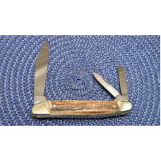 JA Henkels Germany Hand Forged Stag 1928 Whittler Knife JA Henkels Germany Hand Forged Stag 1928 Whittler Knife
