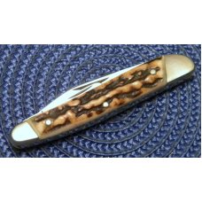 JA Henkels Germany Hand Forged Stag 1928 Whittler Knife JA Henkels Germany Hand Forged Stag 1928 Whittler Knife