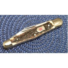 Robt Klaas Kissing Crane Solingen Germany Stag 2735 Whittler Knife c.1974 Robt Klaas Kissing Crane Solingen Germany Stag 2735 Whittler Knife c.1974