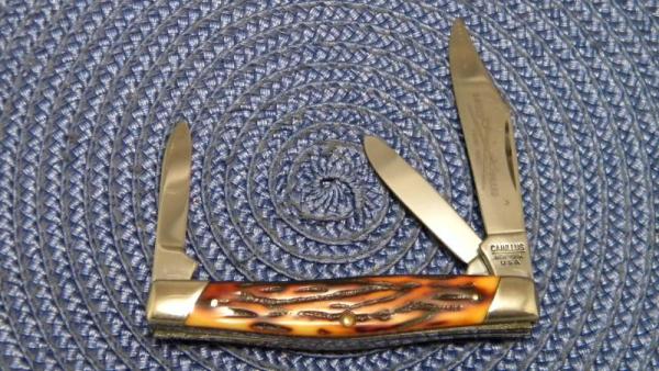 Camillus New York USA Sword Brand #73 Delrin Stockman Knife Camillus New York USA Sword Brand #73 Delrin Stockman Knife
