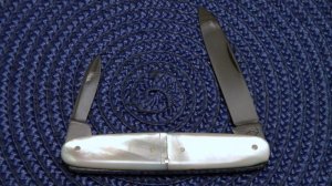 Vintage Sheffield England Split Pearl Pen Knife