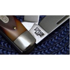 Schrade USA 8OT Delrin Senior Stockman Knife - NIB Schrade USA 8OT Delrin Senior Stockman Knife - NIB