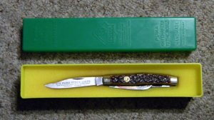 Puma Germany Bone 675 Stockman Knife c.1977 - NIB