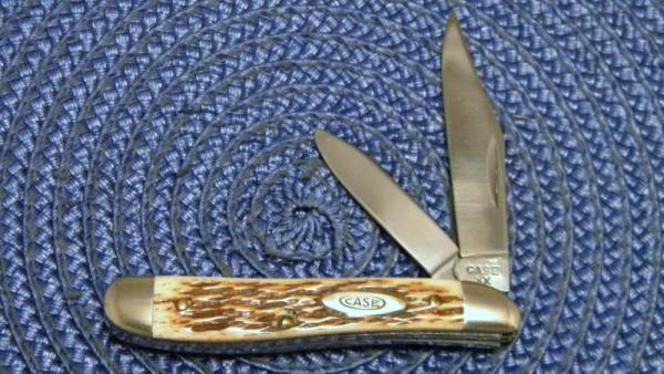 Case XX 1940-64 Rogers Bone 6220 Peanut Knife Case XX 1940-64 Rogers Bone 6220 Peanut Knife