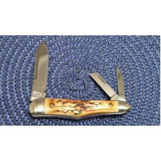 Robeson Mastercraft USA (by Queen Cut. Co.) Stag Whittler Knife Robeson Mastercraft USA (by Queen Cut. Co.) Stag Whittler Knife