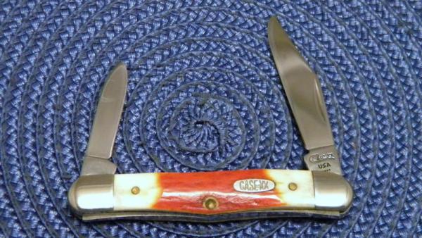 Case XX USA 4 Dot (1996) Red Stag R5208 Half Whittler Knife Case XX USA 4 Dot (1996) Red Stag R5208 Half Whittler Knife