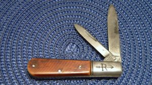 Russell USA Made Bone Barlow Knife