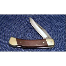 Uncle Henry Schrade + USA LB5 Wood Smokey Folding Lockback Knife - NIB