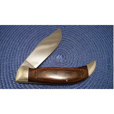Case XX USA 7 Dot (1973) Wood P172 Buffalo Clasp Knife - NIB