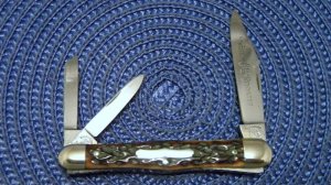 Fight'n Rooster Frank Buster Celebrated Cutlery Germany Bone Whittler Knife