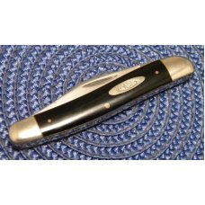 Case XX USA 1965-69 Slick Black 23087 HE Stockman Knife Case XX USA 1965-69 Slick Black 23087 HE Stockman Knife