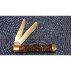 Case XX Stainless USA 10 Dot (1970) Bone 6254 SSP Tested XX Razor Edge Trapper Knife Case XX Stainless USA 10 Dot (1970) Bone 6254 SSP Tested XX Razor Edge Trapper Knife