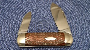 Case XX USA 1965-69 Laminated Wood 6250 Elephant Toe Knife