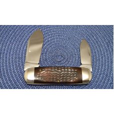 Case XX USA 5 Dot (1975) Laminated Wood 6250 Etched Elephant Toe Knife Case XX USA 5 Dot (1975) Laminated Wood 6250 Etched Elephant Toe Knife