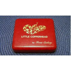 Frost Cutlery Surgical Steel Japan Little Copperhead Knife Set of 4 Miniature Knives - NIB Frost Cutlery Surgical Steel Japan Little Copperhead Knife Set of 4 Miniature Knives - NIB