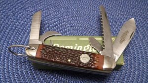 Remington UMC USA R4 Delrin Utility Knife - NIB