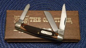 Schrade Walden N.Y. USA 34OT Delrin Middleman Stockman Knife - NIB