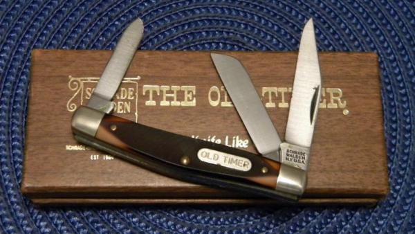 Schrade Walden N.Y. USA 34OT Delrin Middleman Stockman Knife - NIB Schrade Walden N.Y. USA 34OT Delrin Middleman Stockman Knife - NIB