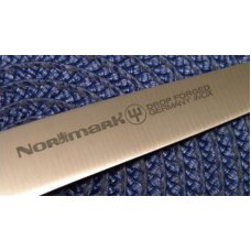 Normark Drop Forged Germany INOX Black Medallion Fillet Knife & Sheath - NIB Normark Drop Forged Germany INOX Black Medallion Fillet Knife & Sheath - NIB