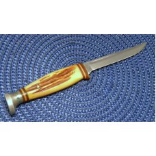 Ka-Bar USA Bone or Stag? Fixed Blade Sheath Knife Ka-Bar USA Bone or Stag? Fixed Blade Sheath Knife