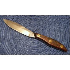 Othello Solingen Germany G.C. Co. 039 Wood Yukon Hunter Jr. Fixed Blade Sheath Knife