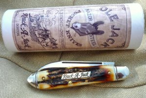 OLE JACK KRACK-A-JACK BURNT STAG BULLET END JACK BY GEC