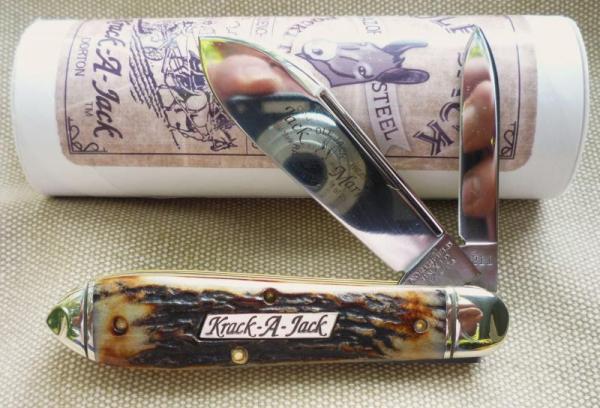 OLE JACK KRACK-A-JACK BURNT STAG BULLET END JACK BY GEC OLE JACK KRACK-A-JACK BURNT STAG BULLET END JACK BY GEC