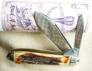 OLE JACK KRACK-A-JACK BURNT STAG BULLET END JACK BY GEC