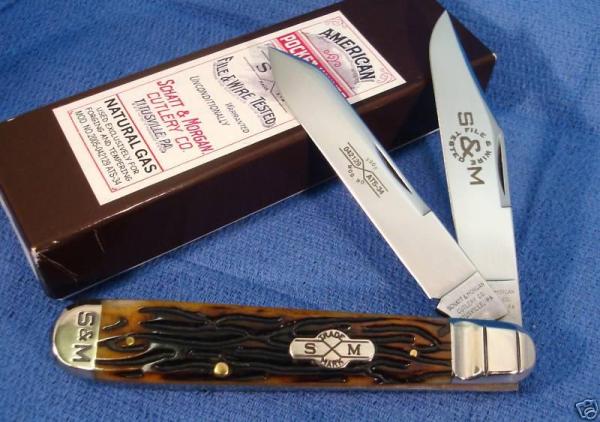 Schatt & Morgan English Jack 2005 F&W #3-2 Goldenroot Knife/Queen Schatt & Morgan English Jack 2005 F&W #3-2 Goldenroot Knife/Queen