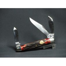 Canal Street Cutlery Stockman Red Stag Knife/case Canal Street Cutlery Stockman Red Stag Knife/case
